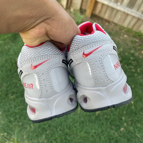 Nike Air Max Torch 4 Atmosphere Grey Red Men's Size 9 Shoes #300A - Picture 6 of 10